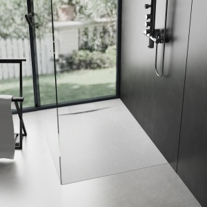 Cadita de dus Bazalt White 90x90 - Img 10