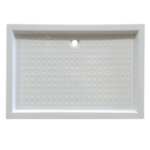 Cadita de dus inalta SXL03D ALB 110x80 CM