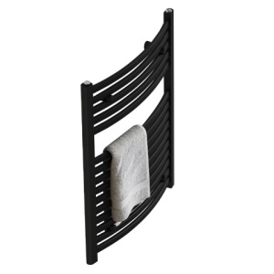 Calorifer vertical GAMA-BL-1 pentru baie 120x50, negru - Img 6