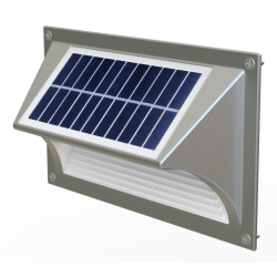 Lampa Solara De Exterior LED, NeoSimply, 1W Panou Solar, 5 led-uri, IP65, pentru scari, fara senzor de proximitate si 2 moduri smart de operare