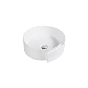 Lavoar pe blat Fluminia Amor alb 44 cm - Img 1