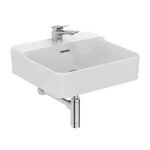 Lavoar suspendat Ideal Standard Atelier Conca 50 cm alb lucios - Img 2