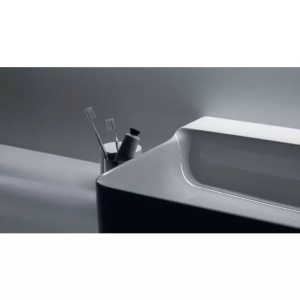 Lavoar suspendat Ideal Standard Atelier Conca 80 cm alb lucios cu orificiu baterie T379501 - Img 5