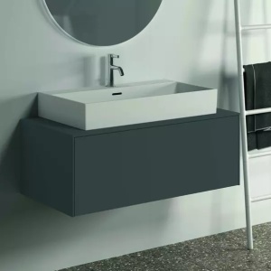 Lavoar suspendat Ideal Standard Atelier Extra alb lucios cu orificiu baterie si preaplin 80 cm - Img 9