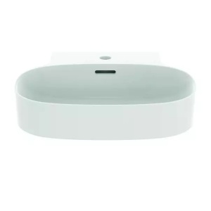 Lavoar suspendat Ideal Standard Atelier Linda-X 50 cm alb mat cu orificiu baterie si preaplin - Img 2