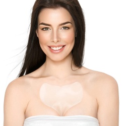 Masca antirid reutilizabila Antiaging REFINE pentru zona decolteului, Chest Pads Anti Wrinkle, din silicon medical, antiinflamator si hidratant - Img 8