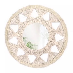 Oglinda perete Boho 65CM 322050 - Img 1
