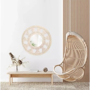 Oglinda perete Boho 65CM 322050 - Img 6