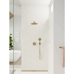 Para de dus Hansgrohe Raindance Select S 120 bronz periat 3 functii - Img 9