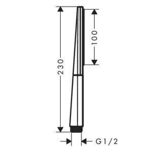 Para de dus Hansgrohe Rainfinity 130 alb mat 1 tip de jet - Img 3