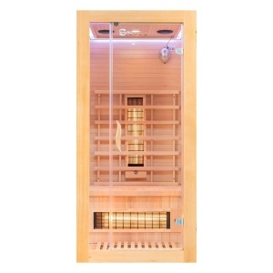 Sauna uscata cu infrarosu si terapie cromatica pentru 1 persoana EA1R 90 x 90 cm - Img 2