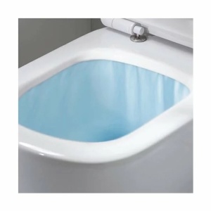 Set Bideu si Vas WC PRO GEBERIT, montaj suspendat, ceramica sanitara, Vas WC Ideal Standard Tesi AquaBlade + Bideu + Model Capac Soft-Close Inclus+Cadru+Clapeta - Img 5