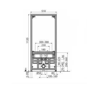 Set Bideu si Vas WC PRO GROHE, montaj suspendat, ceramica sanitara, Vas WC Fluminia Minerva RIMLESS +Bideu +Capac Soft-Close Inclus +Cadru + Clapeta Negru Matt Patrat - Img 2