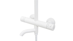 Set de dus cu termostat REA LUNGO WHITE MATT - Img 3