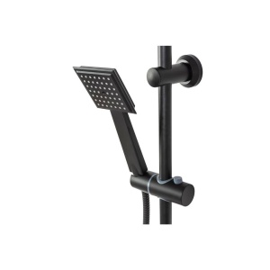 Sistem de dus REA BRAVO Black, montaj pe perete, ploaie de dus, 2 functii, finisaj negru mat - Img 4