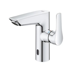 Baterie lavoar Grohe Eurosmart M crom lucios cu senzor - Img 3