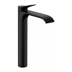 Baterie lavoar inalta, cu ventil, PRO HANSGROHE VIVENIS, negru mat