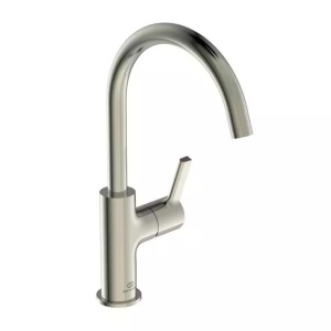 Baterie lavoar inalta Ideal Standard Atelier Joy argintiu Silver Storm monocomanda