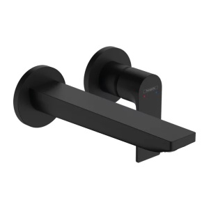 Baterie lavoar incastrata Hansgrohe Rebris E negru mat - Img 1