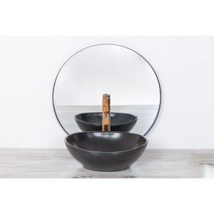Baterie lavoar REA TESS Rose Gold, Inaltime 32cm, finisaj Rose Gold - Img 5