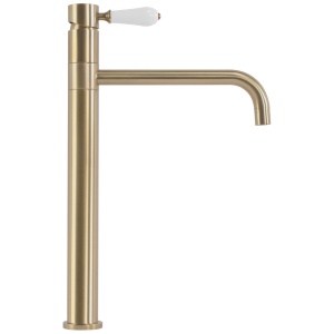 Baterie pentru baie Rea Serra , Culoare Brush Gold , High - Img 11