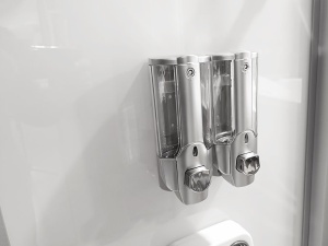 Cabina de dus cu cada Spa cu hidromasaj 165X85X220 cm alb - Img 9