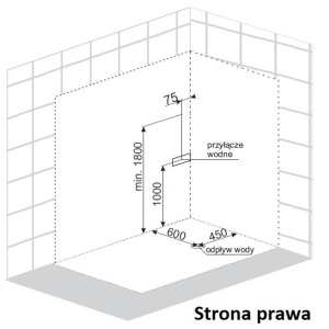 Cabina de dus cu hidromasaj, Dimensiune 120x80 cm, Dreapta - Img 10