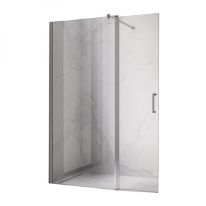 Cabina de dus KZ15 Dreptunghiulara 90x50cm, Design Modern, Culoare Crom