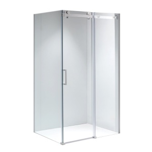 Cabina de dus KZ203C Dreptunghiulara, Design Modern 120x80cm, Culoarea Alb - Img 2