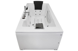 Cada de baie cu hidromasaj Turbo Spa 180 x 91 x 60 cm alba - Img 6