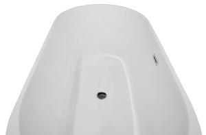 Cada de baie Freestanding 170x80x60cm, Design Modern ,Culoare Alb - Img 6