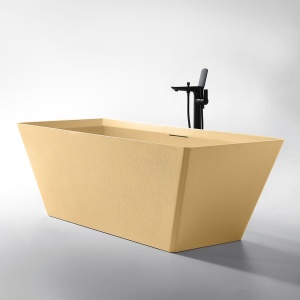 Cada De Baie Freestanding, Design Modern 170x75x60cm, Strat Abraziv , Culoare Cappuccino - Img 4