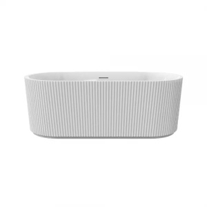 Cada de baie Freestanding Florida Salome Riffle, Design Modern, Cu Instalatie Completa
