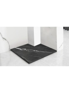 Cadita de dus 90x90 Bazalt CARRARA Black - Img 4