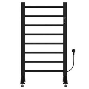 Calorifer electric TAAL-BL 200W pentru baie 91x50, negru