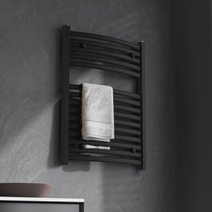 Calorifer vertical GAMA-BL-1 pentru baie 120x50, negru - Img 3