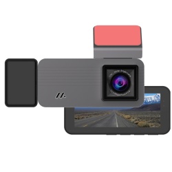 Camera Auto De Bord SeveShop FHD2K+1080P+1080P fata, spate si interior, Camp Vizual Ultra-Larg De 170°, Display 3 "4", Night Vision, Inregistrare Tripla, Loop Recording, G-sensor, Detectare Miscare - Img 6