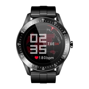 Ceas Smartwatch SeveShop, Bratara Fitness, Rezistenta la Apa, Notificari Apeluri/SMS/Social Media, Monitorizare Activitati Fizice, Somn, Ritm Cardiac, Pedometru, Player Muzica, Cronometru, Alarma, Functie Telecomanda, Compatibil iOS/Android, Negru