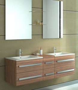 Chiuveta incastrata REA DAFNE 70, Dimensiuni 46.5 cm x 71.5 x 17 cm, Ceramica Sanitara, gaura baterie, Alb - Img 6