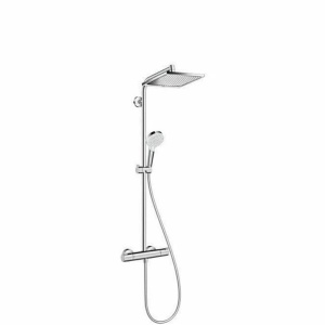 Coloana de dus cu baterie termostatata Hansgrohe Crometta E240 cu 4 functii