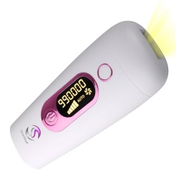 Epilator IPL SeveShop®, Epilare Definitiva Fara Durere, Tehnologie IPL, Mod Automat si Manual, Pentru Femei si Barbati, Fata, Corp, Axila, Inghinal, Senzor Piele, Indepartare Permanenta a Parului, Lumina Pulsatorie, Alb
