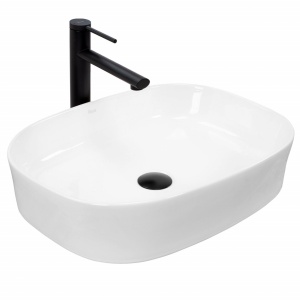 Lavoar ceramic pentru blat Rea Angie - Img 1