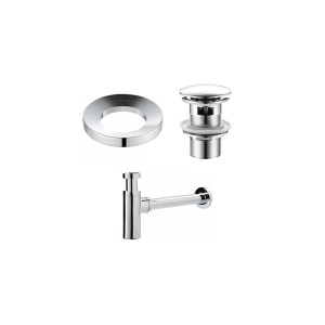 Lavoar STICLA GRI VELDMAN + acesorii 54x35x15 cm - Img 2