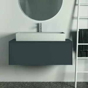 Lavoar suspendat Ideal Standard Atelier Extra alb lucios cu orificiu baterie si preaplin 80 cm - Img 6