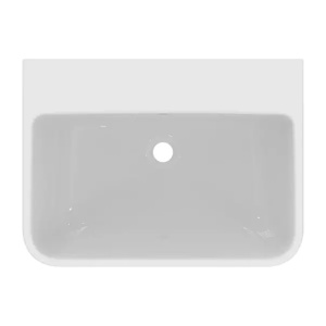 Lavoar suspendat Ideal Standard i.life B alb lucios 50 cm cu orificiu preaplin - Img 2