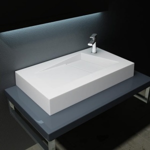 Lavoar Vinci, cu gaura de baterie, dimensiune 80x46cm - Img 4