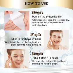Masca antirid reutilizabila Antiaging REFINE pentru zona fruntii, Forehead Pad Anti Wrinkle, din silicon medical, antiinflamator si hidratant - Img 5