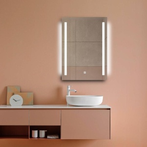 Oglinda LED 60x70cm, Anti-aburire, 1800Im, Control tactil - Img 1