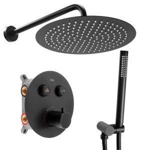 Set de du?? incastrat Rea LUNGO Black Matt BOX