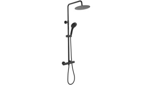 Set de dus cu termostat REA VINCENT black